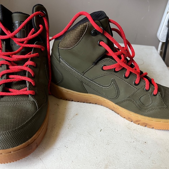 Nike Son of Force Winter Mid Dark Loden/Green/Gum - Picture 4 of 6